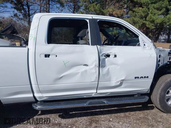 2023 Ram 2500 Big Horn with VIN 3C6UR5DL0PG611149, listed as a IAAI auction lot 41830205 with 58,997 mi miles. Bid and sale history available at carsss.com. Image 14.