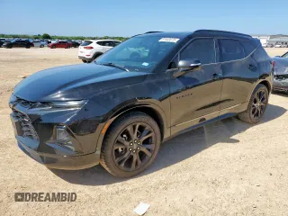 2020 Chevrolet Blazer RS with VIN 3GNKBERS8LS728528, listed as a Copart auction lot 61443675 with 71,173 mi miles and Salvage title. Bid and sale history available at DreamBid. Image 1.