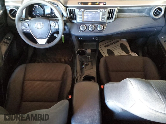 2017 Toyota RAV4 LE with VIN JTMBFREV7HJ148815, listed as a Copart auction lot 82632724 with 24,775 mi miles and Salvage Title. Bid and sale history available at DreamBid. Image 8.