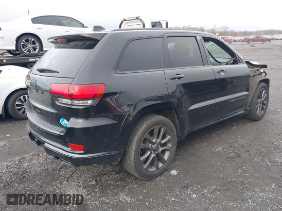 2019 Jeep Grand Cherokee High Altitude with VIN 1C4RJFCG9KC566594, listed as a IAAI auction lot 41128793 with 96,244 mi miles and . Bid and sale history available at DreamBid. Image 4.