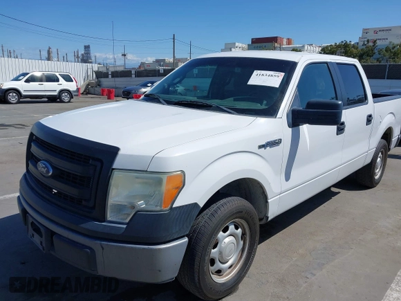 2014 Ford F-150 XL with VIN 1FTEW1CM7EKE10315, listed as a IAAI auction lot 41834859 with 238,500 mi miles and . Bid and sale history available at DreamBid. Image 6.