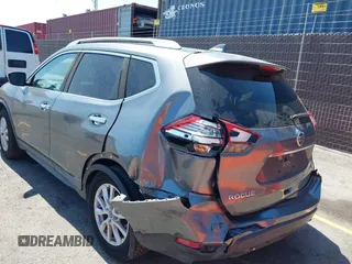 2017 Nissan Rogue SV with VIN KNMAT2MT9HP588530, listed as a IAAI auction lot 42560615 with 87,265 mi miles and . Bid and sale history available at DreamBid. Image 3.