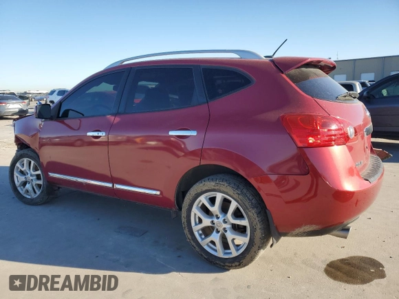 2011 Nissan Rogue SV z VIN JN8AS5MV4BW273321, wystawiony jako Copart lot #42253855 z przebiegiem 130 241 mil mil oraz Szkoda całkowita • Salvage title. Historia ofert i sprzedaży dostępna na DreamBid. Obrazek 2.