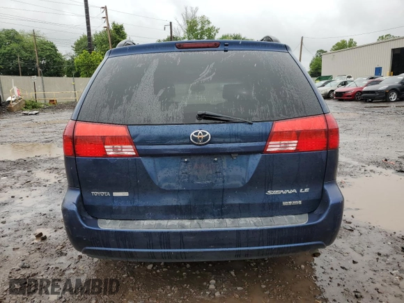 2005 Toyota Sienna CE z VIN 5TDZA23C75S379167, wystawiony jako Copart lot #58687135 z przebiegiem 191 873 mil mil oraz Czysty tytuł • Clean title. Historia ofert i sprzedaży dostępna na DreamBid. Obrazek 6.