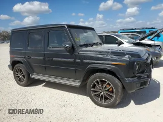 2021 Mercedes-Benz G 550 with VIN W1NYC6BJ4MX383353, listed as a Copart auction lot 75195374 with Not Provided miles and Salvage Title. Bid and sale history available at DreamBid. Image 4.