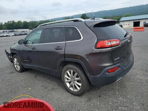 2016 Jeep Cherokee Limited z VIN 1C4PJMDB9GW221327, wystawiony jako Copart lot #64453335 z przebiegiem 139 143 mil mil oraz Szkoda całkowita • Salvage title. Historia ofert i sprzedaży dostępna na DreamBid. Obrazek 2.