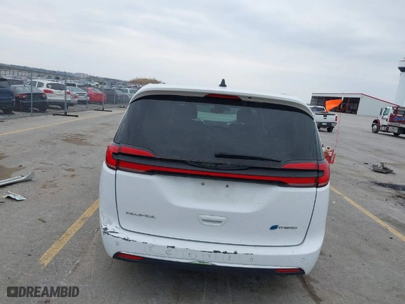 2023 Chrysler Pacifica Hybrid Touring L with VIN 2C4RC1L74PR540870, listed as a IAAI auction lot 42056528 with 46,940 mi miles. Bid and sale history available at carsss.com. Image 19.