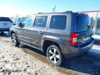 2017 Jeep Patriot High Altitude with VIN 1C4NJRFB7HD155035, listed as a IAAI auction lot 41321477 with 83,027 mi miles. Bid and sale history available at carsss.com. Image 3.