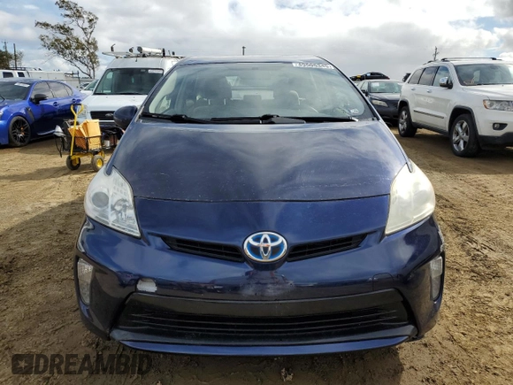 2013 Toyota Prius One with VIN JTDKN3DU5D1731869, listed as a Copart auction lot 49505345 with 140,904 mi miles and Salvage Title. Bid and sale history available at carsss.com. Image 5.