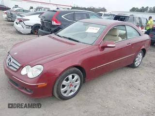 2008 Mercedes-Benz CLK 3.5L with VIN WDBTJ56H38F244866, listed as a IAAI auction lot 41796710 with 185,995 mi miles. Bid and sale history available at carsss.com. Image 18.