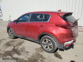 2020 Kia Sportage LX with VIN KNDPM3AC1L7817602, listed as a Copart auction lot 43378725 with 61,077 mi miles and Salvage Title. Bid and sale history available at carsss.com. Image 2.
