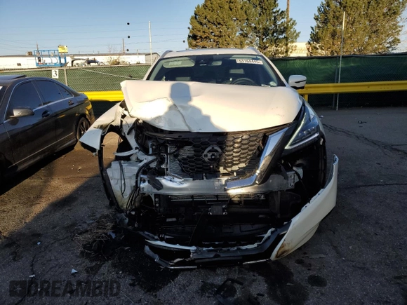 2024 Nissan Murano Platinum z VIN 5N1AZ2DS2RC114297, wystawiony jako Copart lot #53164445 z przebiegiem 8 150 mil mil oraz Szkoda całkowita • Salvage title. Historia ofert i sprzedaży dostępna na DreamBid. Obrazek 5.