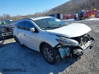 2018 Nissan Murano S with VIN 5N1AZ2MH7JN199988, listed as a IAAI auction lot 41300886 with NaN miles. Bid and sale history available at carsss.com. Image 1.