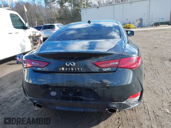 2017 Infiniti Q60 Sport with VIN JN1EV7EL4HM553227, listed as a IAAI auction lot 41479712 with 49,673 mi miles and . Bid and sale history available at DreamBid. Image 16.
