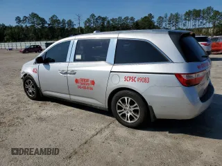 2012 Honda Odyssey EX-L with VIN 5FNRL5H61CB091175, listed as a Copart auction lot 80116294 with 315,023 mi miles and Salvage Title. Bid and sale history available at carsss.com. Image 2.