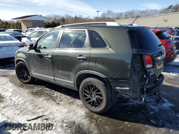 2011 Kia Sorento LX with VIN 5XYKTDA2XBG110154, listed as a Copart auction lot 44593715 with 0 mi miles and Salvage Title. Bid and sale history available at carsss.com. Image 2.