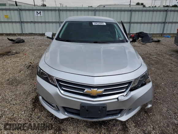 2016 Chevrolet Impala LT with VIN 2G1105SA6G9201725, listed as a Copart auction lot 59634085 with 96,715 mi miles and Salvage title. Bid and sale history available at DreamBid. Image 5.