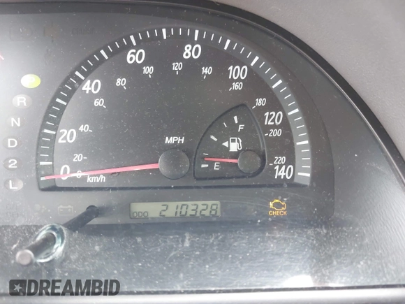 2003 Toyota Camry LE with VIN 4T1BE30K13U168509, listed as a IAAI auction lot 42220735 with 210,328 mi miles and . Bid and sale history available at DreamBid. Image 7.
