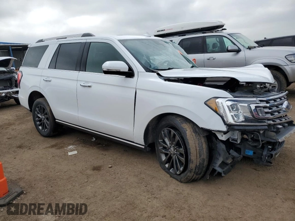 2019 Ford Expedition Limited with VIN 1FMJU2AT5KEA21165, listed as a Copart auction lot 59601525 with 119,482 mi miles and Salvage title. Bid and sale history available at DreamBid. Image 4.