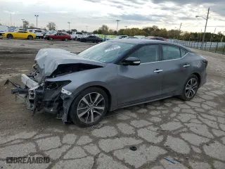 2022 Nissan Maxima SV with VIN 1N4AA6CV3NC503349, listed as a Copart auction lot 77304034 with 39,382 mi miles and Salvage Title. Bid and sale history available at carsss.com. Image 1.