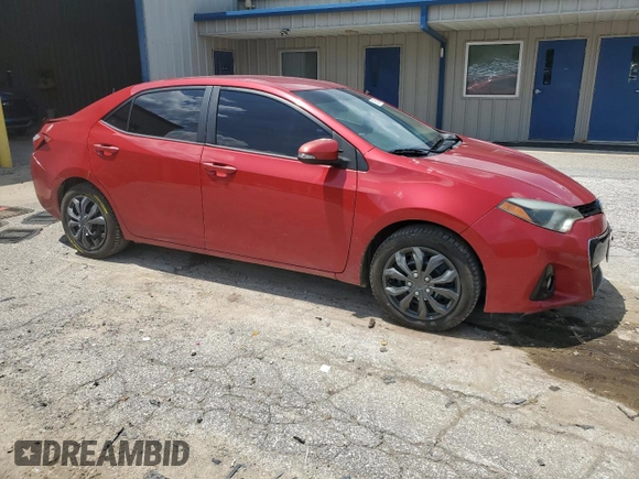 2014 Toyota Corolla L with VIN 2T1BURHE9EC181470, listed as a Copart auction lot 61636345 with 227,673 mi miles and Salvage title. Bid and sale history available at DreamBid. Image 4.