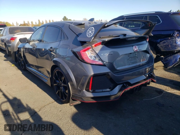 2018 Honda Civic Type R Touring z VIN SHHFK8G72JU204743, wystawiony jako Copart lot #67274552 z przebiegiem 66 041 mil mil oraz . Historia ofert i sprzedaży dostępna na DreamBid. Obrazek 2.