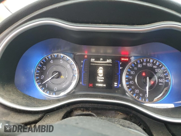 2015 Chrysler 200 Limited with VIN 1C3CCCAB1FN677130, listed as a Copart auction lot 44717955 with 170,880 mi miles and Salvage Title. Bid and sale history available at carsss.com. Image 9.