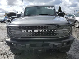 2023 Ford Bronco with VIN 1FMEE5DP9PLB06866, listed as a Copart auction lot 50573715 with 21,043 mi miles and Salvage Title. Bid and sale history available at carsss.com. Image 5.