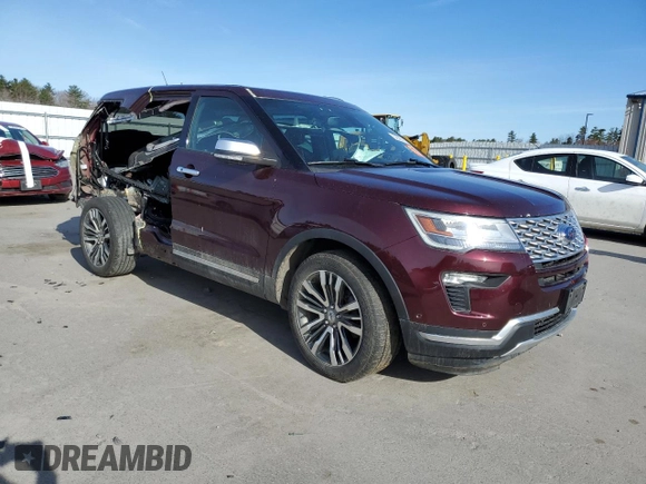 2019 Ford Explorer Platinum с VIN 1FM5K8HT9KGA01652, выставлен на аукционе Copart как лот 52686185 с пробегом Не указан миль и Списание • Salvage title. История ставок и продаж доступна на DreamBid. Изображение 4.
