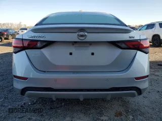 2022 Nissan Sentra SV with VIN 3N1AB8CV7NY268936, listed as a Copart auction lot 84637824 with 29,496 mi miles and Salvage Title. Bid and sale history available at carsss.com. Image 6.