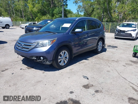 2012 Honda CR-V EX-L with VIN 5J6RM4H76CL017337, listed as a IAAI auction lot 41831385 with 163,033 mi miles. Bid and sale history available at carsss.com. Image 17.