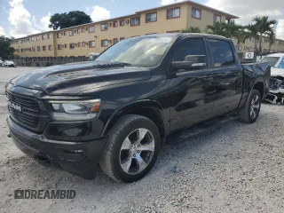 2021 Ram 1500 Laramie z VIN 1C6SRFJT0MN676538, wystawiony jako Copart lot #60098295 z przebiegiem 90 415 mil mil oraz Szkoda całkowita • Salvage title. Historia ofert i sprzedaży dostępna na DreamBid. Obrazek 1.