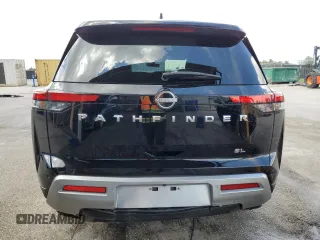 2025 Nissan Pathfinder SL z VIN 5N1DR3CA5SC229171, wystawiony jako Copart lot #58738255 z przebiegiem 3551 mil mil oraz Tytuł czysty. Historia ofert i sprzedaży dostępna na DreamBid. Obrazek 6.