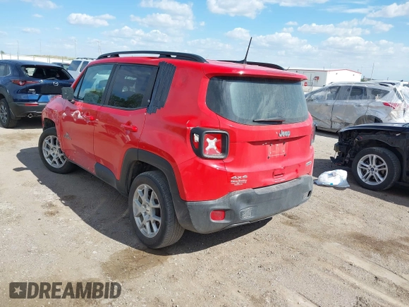 2022 Jeep Renegade Latitude with VIN ZACNJDB1XNPN46562, listed as a IAAI auction lot 42205664 with 75,714 mi miles and . Bid and sale history available at DreamBid. Image 3.