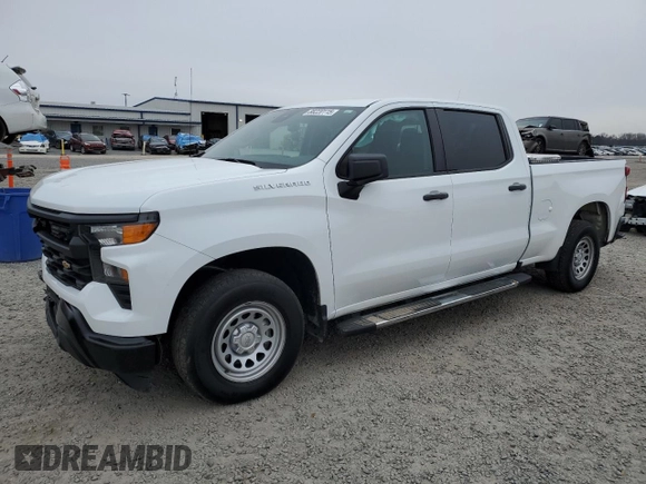 2023 Chevrolet Silverado 1500 with VIN 1GCPAAEDXPZ294137, listed as a Copart auction lot 88220115 with 42,456 mi miles and Salvage Title. Bid and sale history available at DreamBid. Image 1.