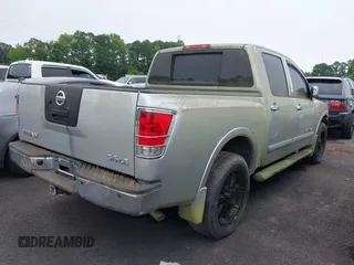 2008 Nissan Titan XE with VIN 1N6AA07C28N305044, listed as a IAAI auction lot 42366315 with 190,100 mi miles and . Bid and sale history available at DreamBid. Image 4.