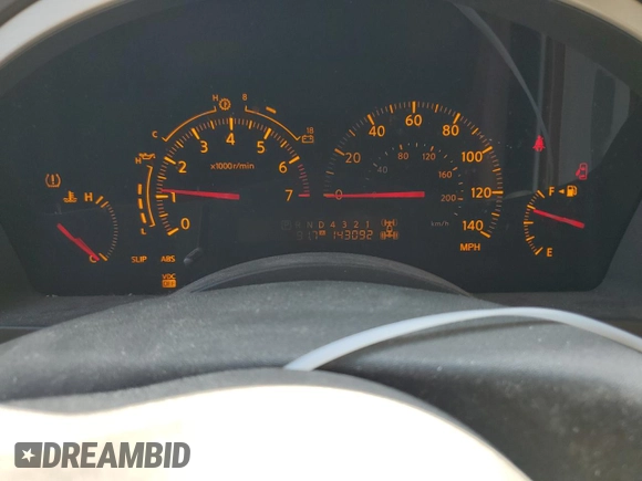 2004 Infiniti QX56 with VIN 5N3AA08C54N800370, listed as a Copart auction lot 76744704 with 143,092 mi miles and Salvage Title. Bid and sale history available at carsss.com. Image 9.