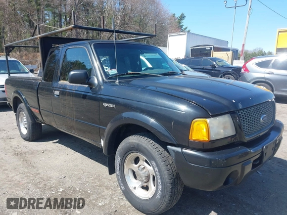 2001 Ford Ranger XL Fleet with VIN 1FTZR15E11TA26940, listed as a IAAI auction lot 41939489 with 120,925 mi miles. Bid and sale history available at carsss.com. Image 1.