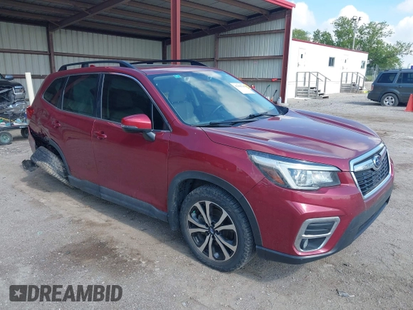 2020 Subaru Forester Limited with VIN JF2SKAUC3LH593437, listed as a IAAI auction lot 42358746 with 65,728 mi miles and . Bid and sale history available at DreamBid. Image 1.