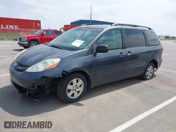 2006 Toyota Sienna CE with VIN 5TDZA23C36S558596, listed as a IAAI auction lot 42073350 with 199,543 mi miles and . Bid and sale history available at DreamBid. Image 2.