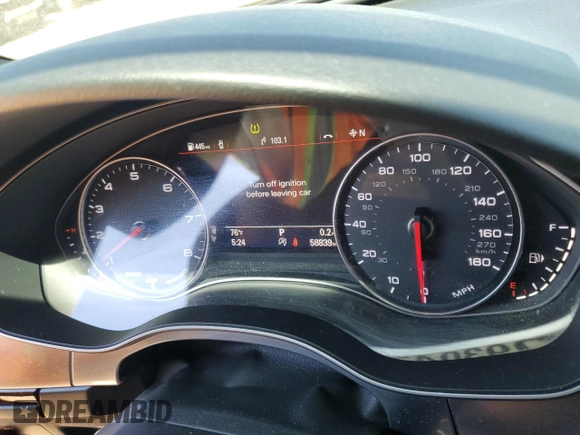 2018 Audi A6 Premium with VIN WAUF8AFC6JN112832, listed as a Copart auction lot 50930475 with 58,839 mi miles and Salvage Title. Bid and sale history available at carsss.com. Image 9.