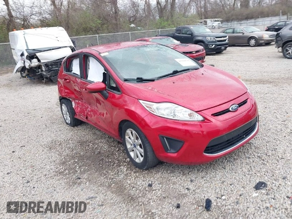 2011 Ford Fiesta SE with VIN 3FADP4EJ9BM216456, listed as a IAAI auction lot 41918530 with 165,989 mi miles. Bid and sale history available at carsss.com. Image 1.