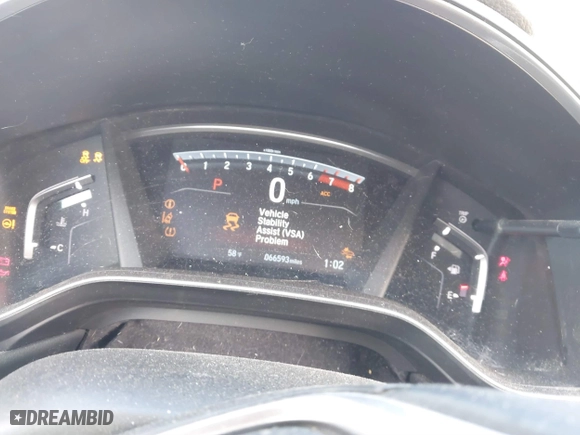 2018 Honda CR-V EX-L with VIN 2HKRW1H80JH512318, listed as a IAAI auction lot 41588393 with 66,593 mi miles. Bid and sale history available at carsss.com. Image 7.