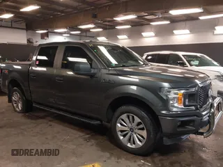2018 Ford F-150 XL with VIN 1FTEW1EP5JFC37436, listed as a IAAI auction lot 41807561 with 133,159 mi miles. Bid and sale history available at carsss.com. Image 1.