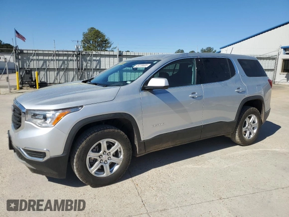 2018 GMC Acadia SLE z VIN 1GKKNKLA1JZ122653, wystawiony jako Copart lot #49238685 z przebiegiem 103 245 mil mil oraz Szkoda całkowita • Salvage title. Historia ofert i sprzedaży dostępna na DreamBid. Obrazek 1.