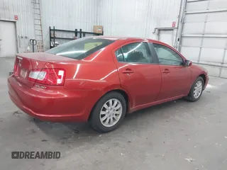 2011 Mitsubishi Galant FE with VIN 4A32B2FF1BE020397, listed as a IAAI auction lot 40398331 with 286,399 mi miles. Bid and sale history available at carsss.com. Image 4.