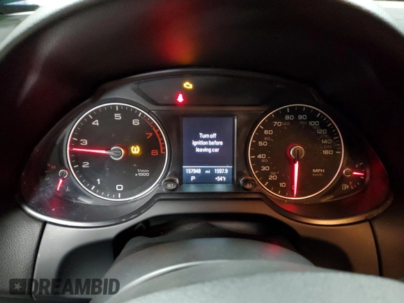 2013 Audi Q5 Premium Plus with VIN WA1LFAFP3DA005533, listed as a Copart auction lot 50541595 with 157,948 mi miles and Non Repairable. Bid and sale history available at carsss.com. Image 9.