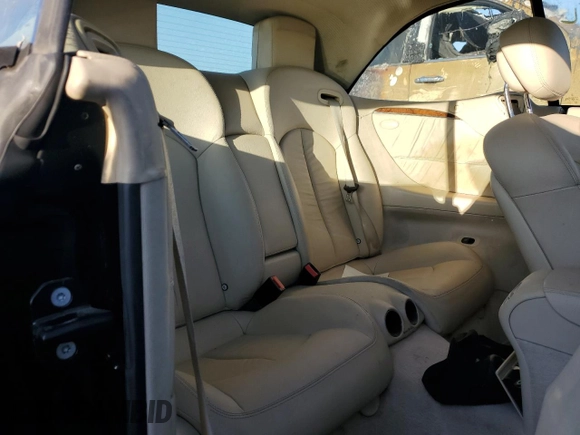 2008 Mercedes-Benz CLK-Class 3.5L with VIN WDBTK56G38T091928, listed as a Copart auction lot 61878514 with 124,845 mi miles and Clean Title. Bid and sale history available at carsss.com. Image 10.