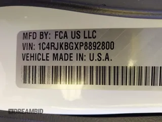 2023 Jeep Grand Cherokee Limited with VIN 1C4RJKBGXP8892800, listed as a IAAI auction lot 42161939 with Not provided miles and . Bid and sale history available at DreamBid. Image 9.