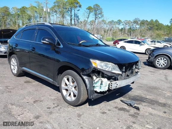 2010 Lexus RX 350 with VIN 2T2ZK1BA6AC028708, listed as a IAAI auction lot 41826591 with 133,301 mi miles. Bid and sale history available at carsss.com. Image 1.